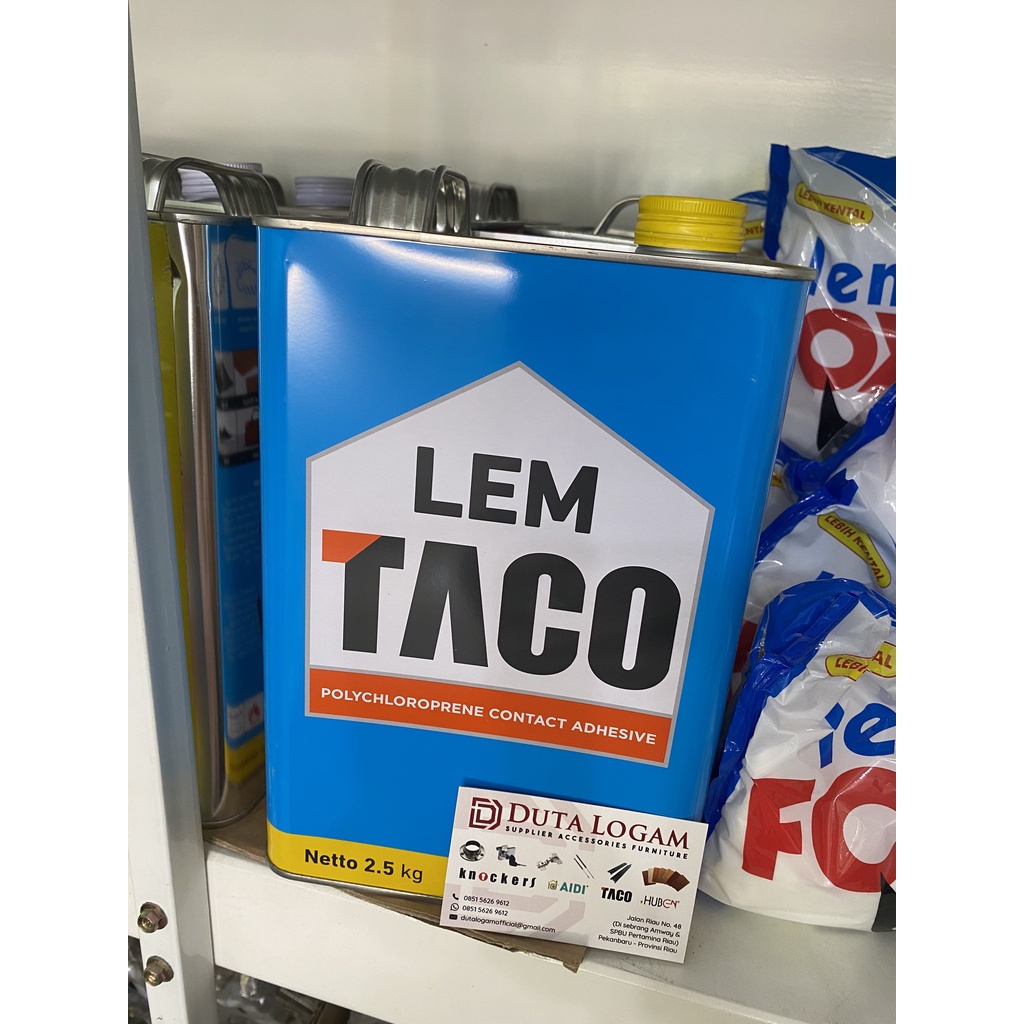 Jual LEM TACO 2 5 KG LEM KUNING SERBAGUNA COCOK UNTUK HPL Shopee