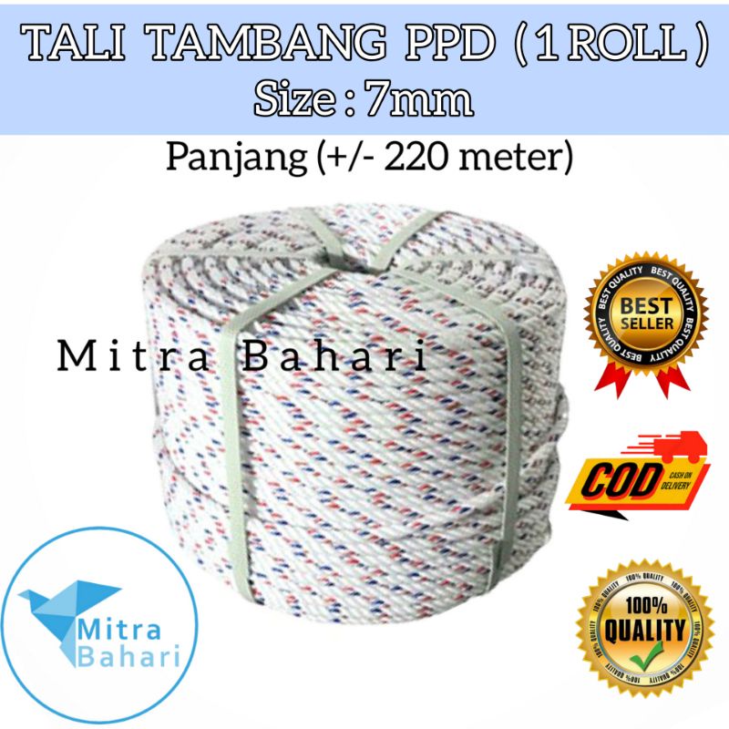 Jual Tali Mm Ppd Tampar Mm Tambang Mm Tali Mobil Tali Ppd