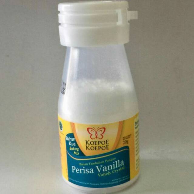 Jual Perisa Vanilla Vanila Koepoe Koepoe Vanili Crystal Kupu Kupu 20 Gr