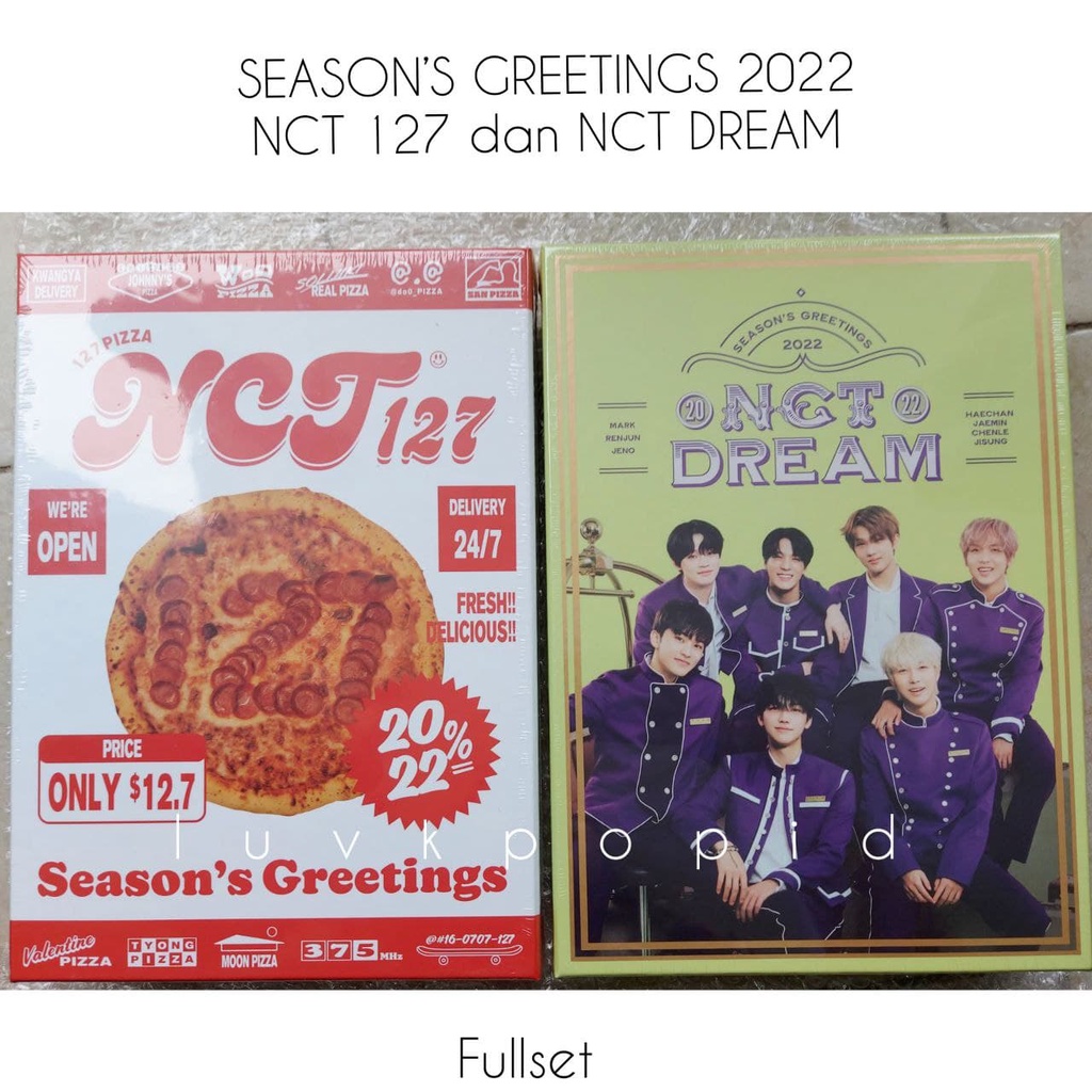 Jual Ready Season Greeting Dan Nct Dan Nct Dream Sealed