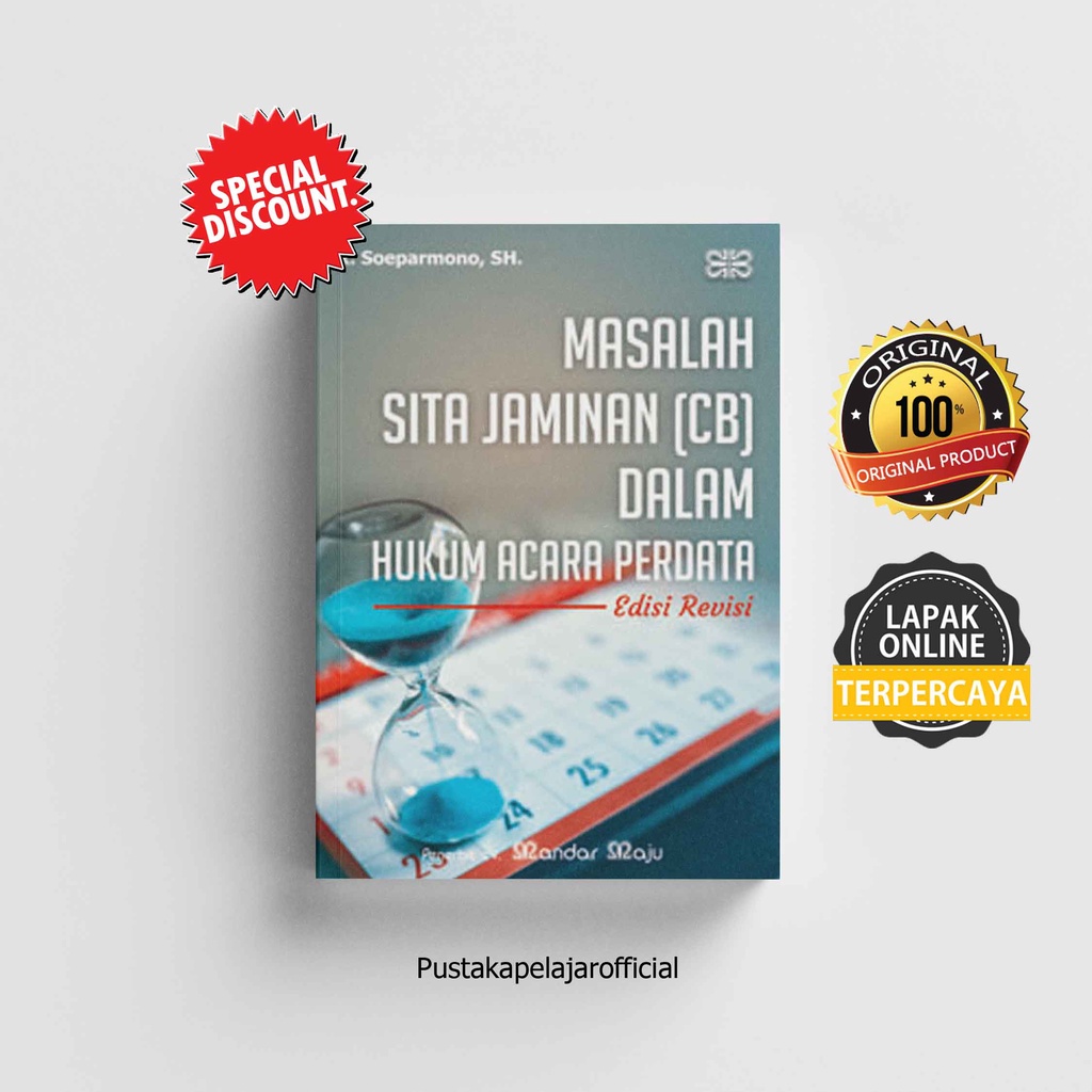 Jual Buku Original Masalah Sita Jaminan CB Dalam Hukum Acara Perdata