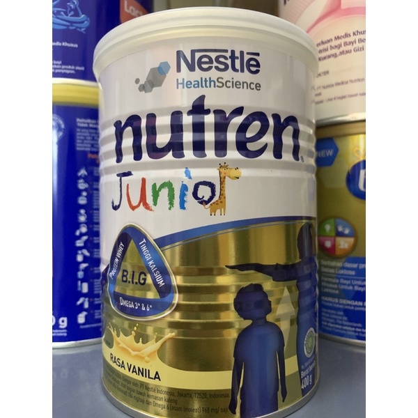 Jual Nutren Junior Vanila 400 Gram Shopee Indonesia