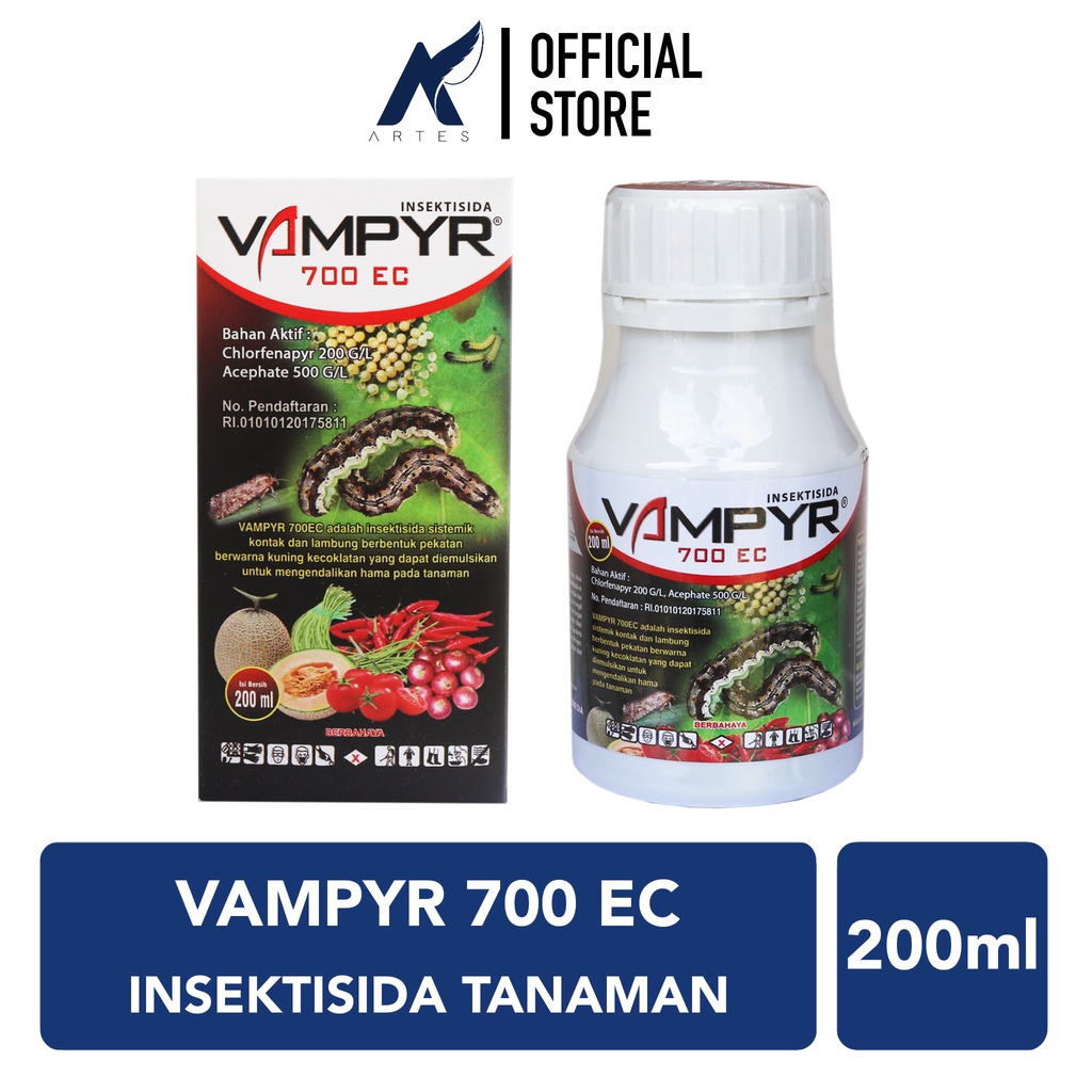 Jual VAMPYR 700 EC Insektisida Obat Racun Kontak Dan Lambung Hama Trip