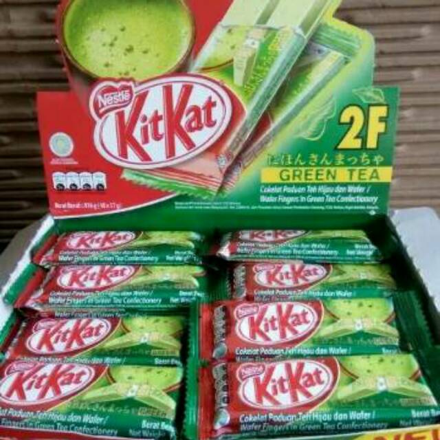 Jual Kitkat Green Tea F Label Halal Shopee Indonesia