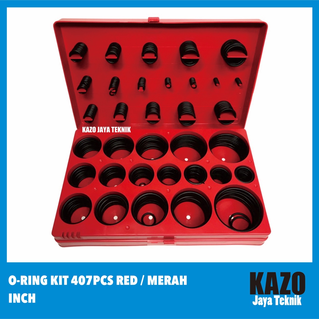 Jual O Ring Seal Kit Set Karet Rubber Assortment Oring Service Kit