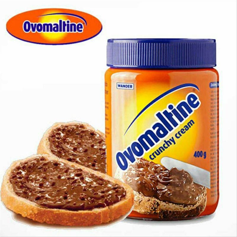 Jual OVOMALTINE Crunchy Cream 240 380 680 Gram Selai Oles Coklat