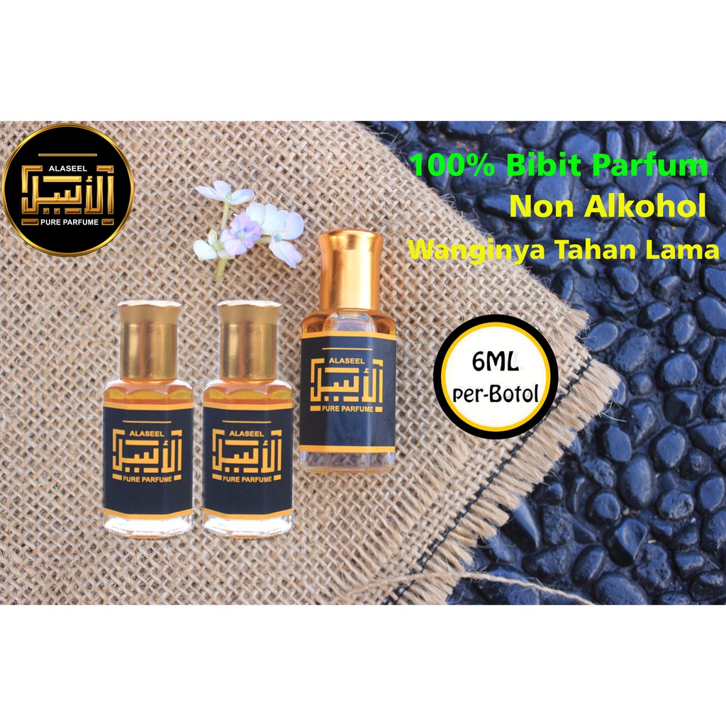 Jual Paket Parfum Sholat 6ml 3 Botol Parfum Kasturi Parfum Madinah