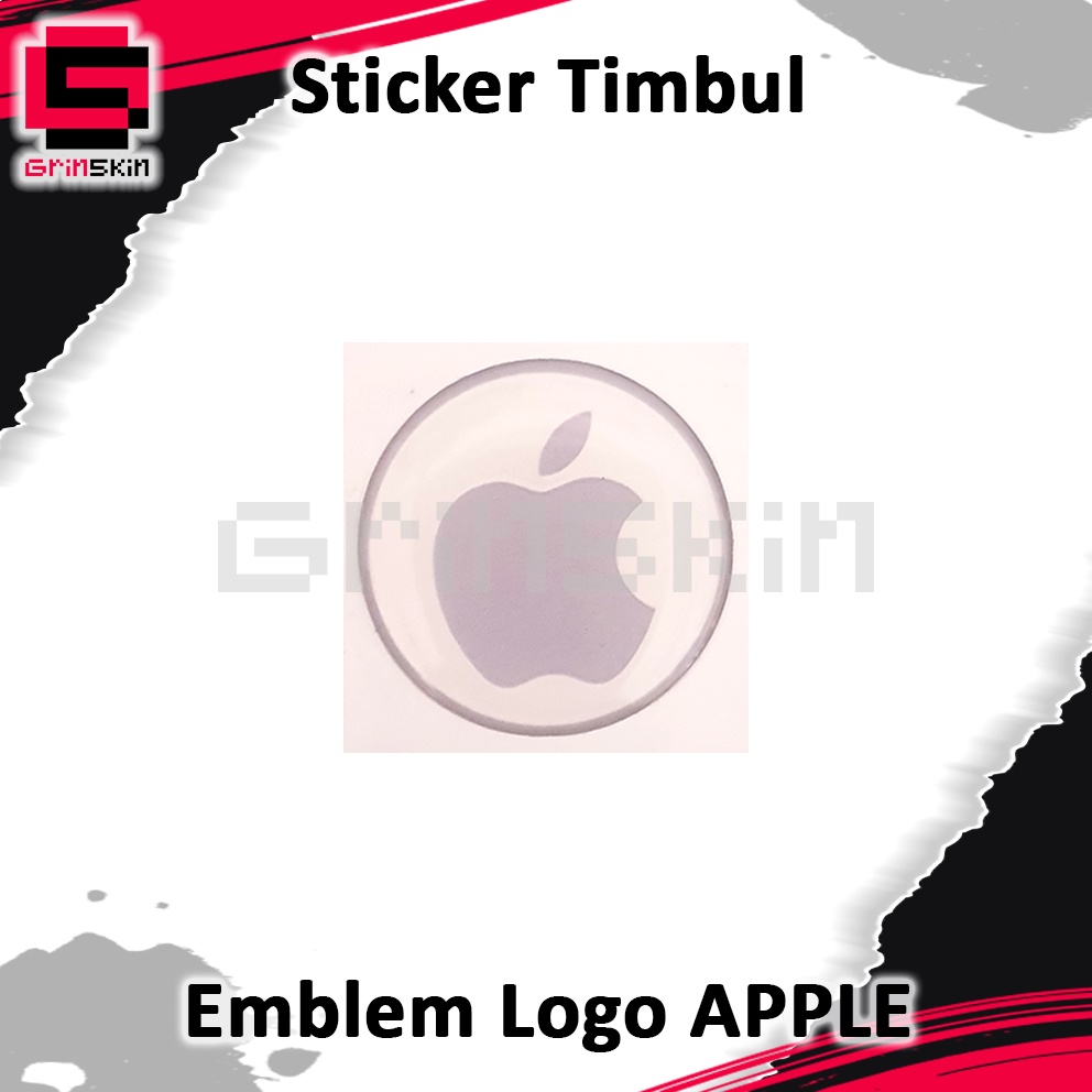 Jual Sticker Timbul Emblem Logo Apple Shopee Indonesia