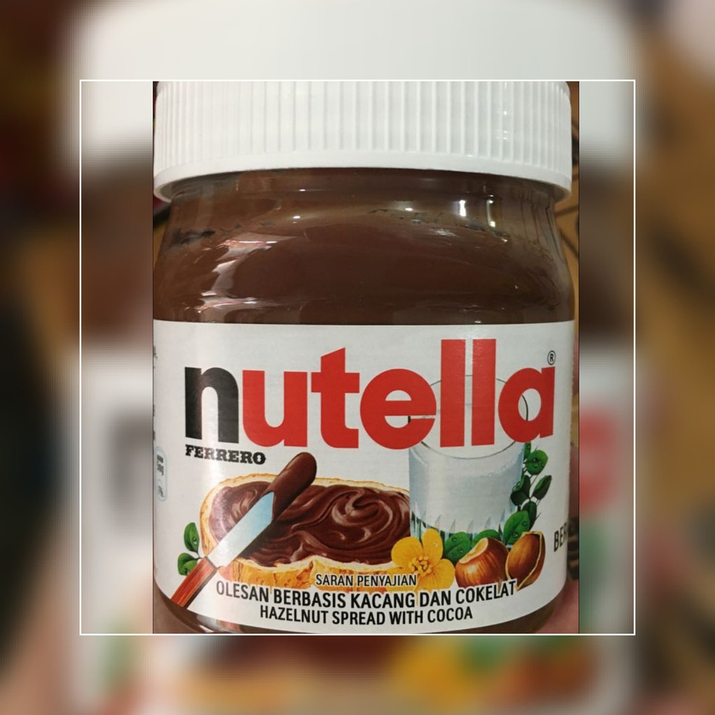 Jual Nutella Ferrero Selai Coklat Hazelnut Gr Indonesia Shopee