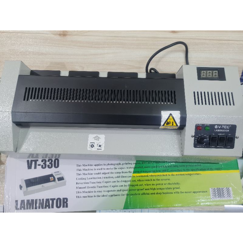 Jual MESIN LAMINATING A3 MESIN LAMINATOR VT 330 Shopee Indonesia