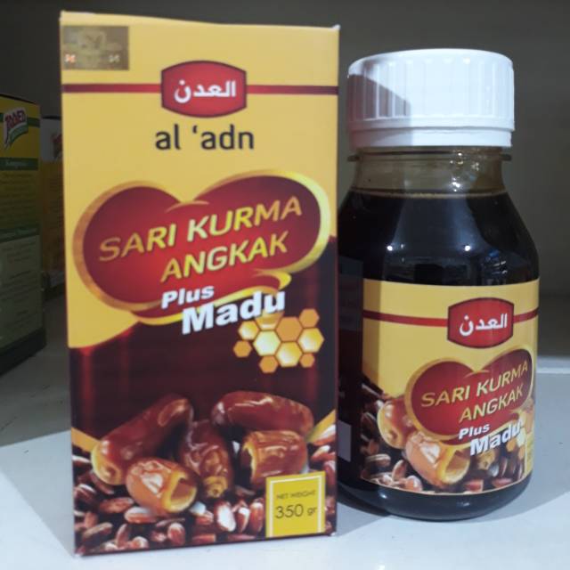 Jual Sari Kurma Angkak Plus Madu Al Adb G Shopee Indonesia