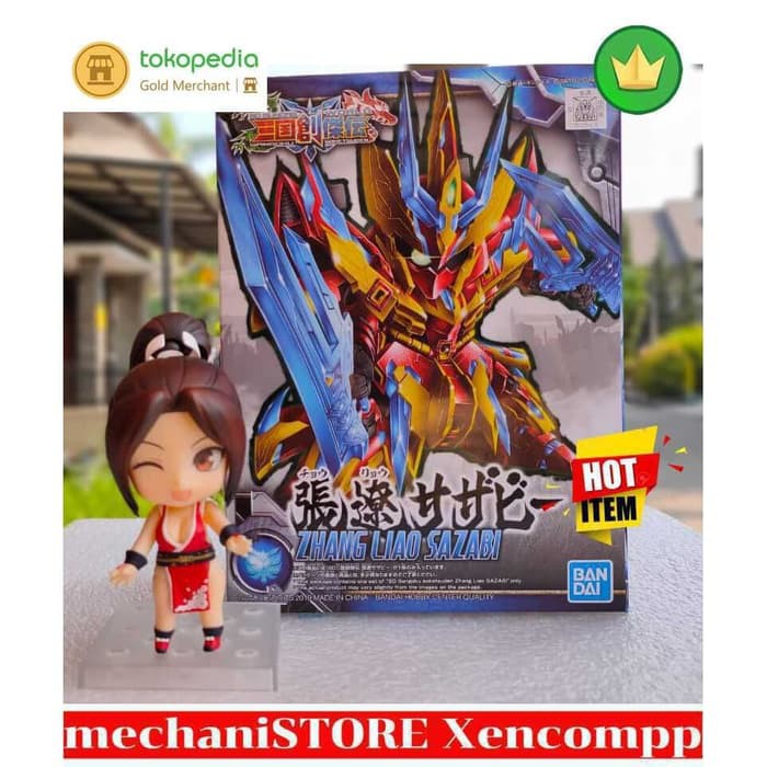 Jual Sd Zhang Liao Sazabi Gundam Sdss Sangoku Soketsuden Bandai