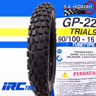 Jual BAN SEMI TRAIL IRC GP22 90 100 16 GP21 70 100 19 R Ban Motor Trail