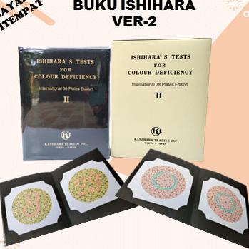 Jual Buku Tes Buta Warna Isihara Ishihara Plate Limited Shopee