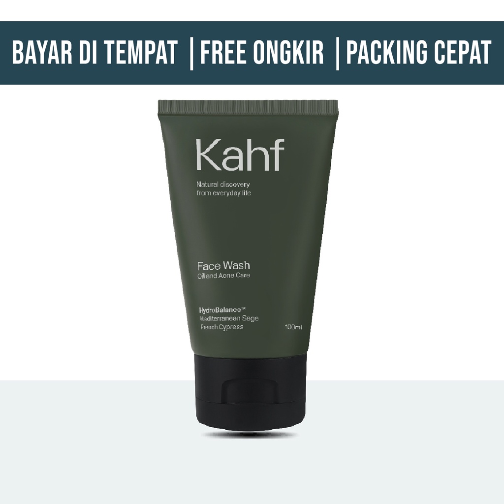 Jual Kahf Oil And Acne Care Face Wash Ml Shopee Indonesia