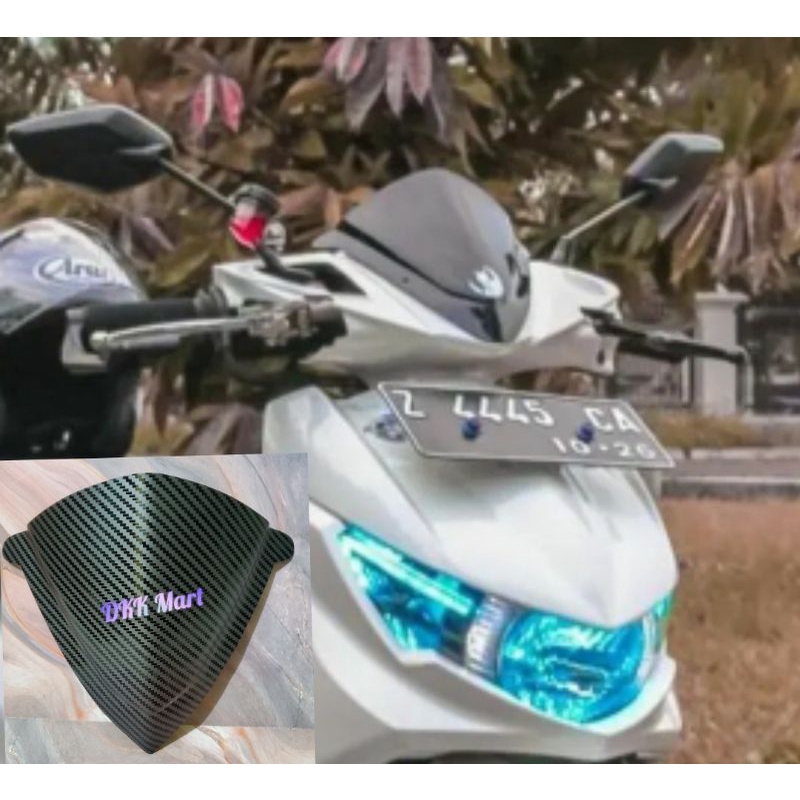 Jual Visor Yamaha Mio Soul Gt Carbon Windshield Mio Soul Gt