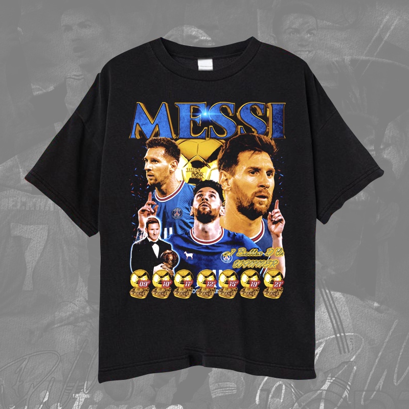 Jual Argentina Lionel Messi T Shirt Kaos Bola Vintage Lionel Messi Psg