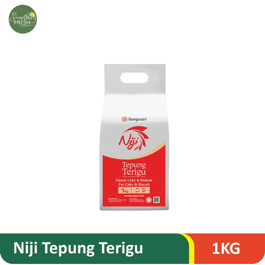 Jual Niji Tepung Terigu Premium 1 KG BUNGASARI Shopee Indonesia