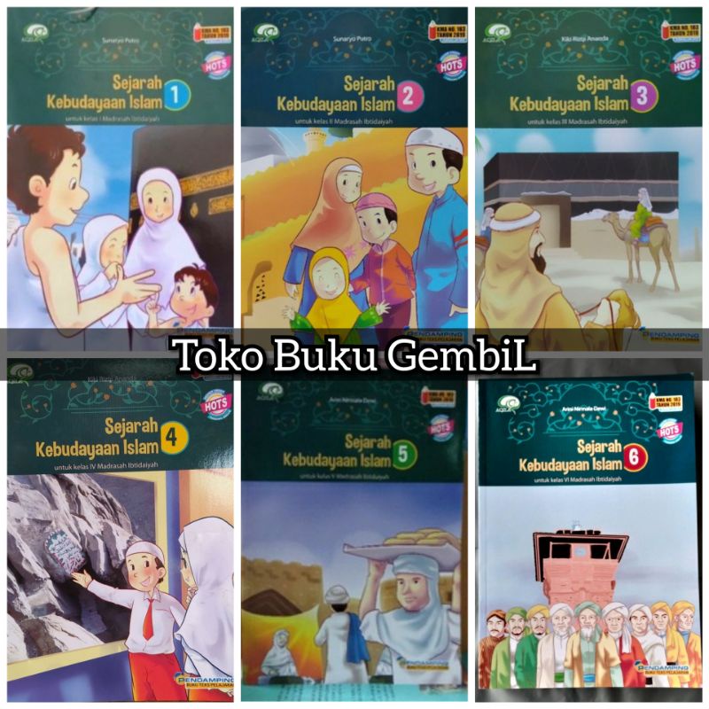 Jual BUKU BINGKAI SEJARAH KEBUDAYAAN ISLAM KELAS 1 6 SD MI Shopee