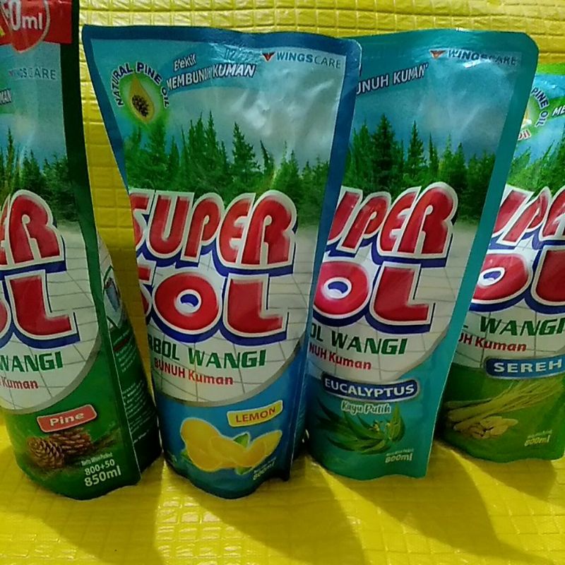 Jual SUPERSOL KARBOL WANGI 800ML Shopee Indonesia