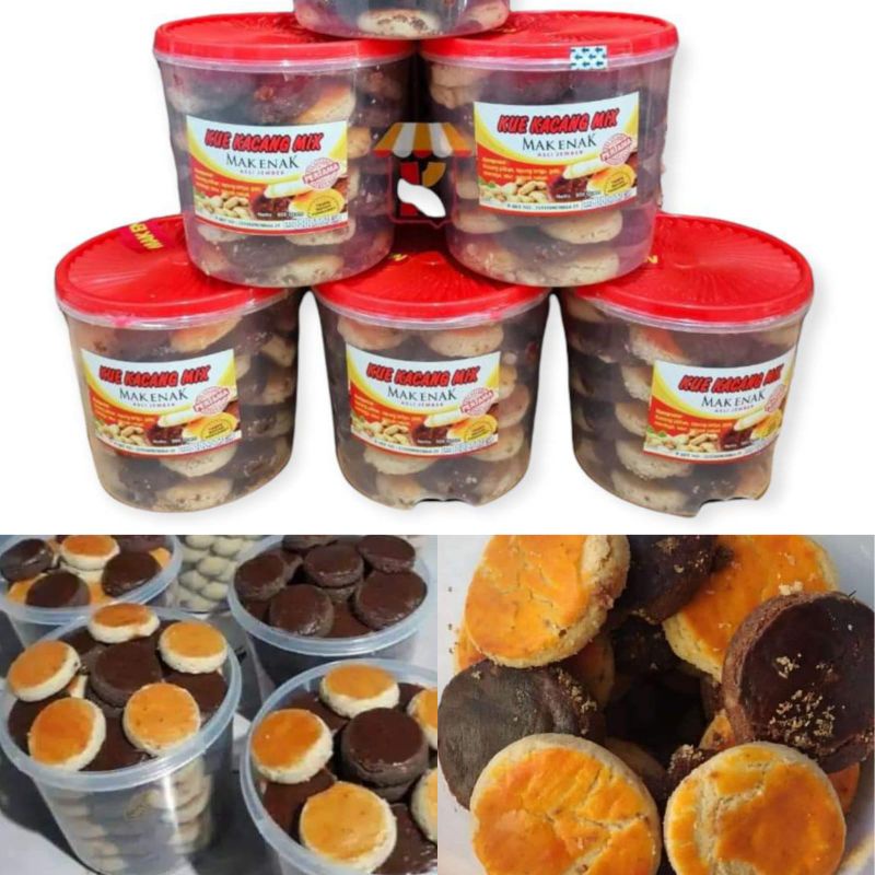 Jual Kue Kacang Mix Mak Enak Khas Jember Gr Shopee Indonesia