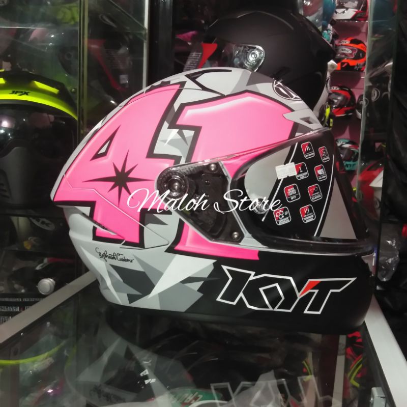 Jual Helm KYT NFR Espargaro 2019 Full Face Shopee Indonesia