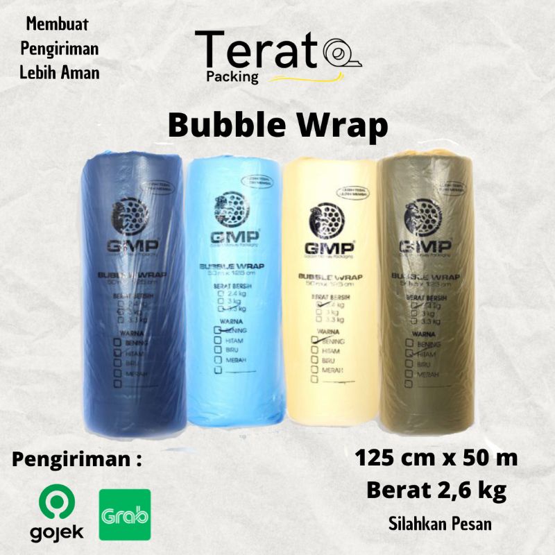 Jual Bubble Wrap Roll 125 Cm X 5 M 2 6kg Shopee Indonesia