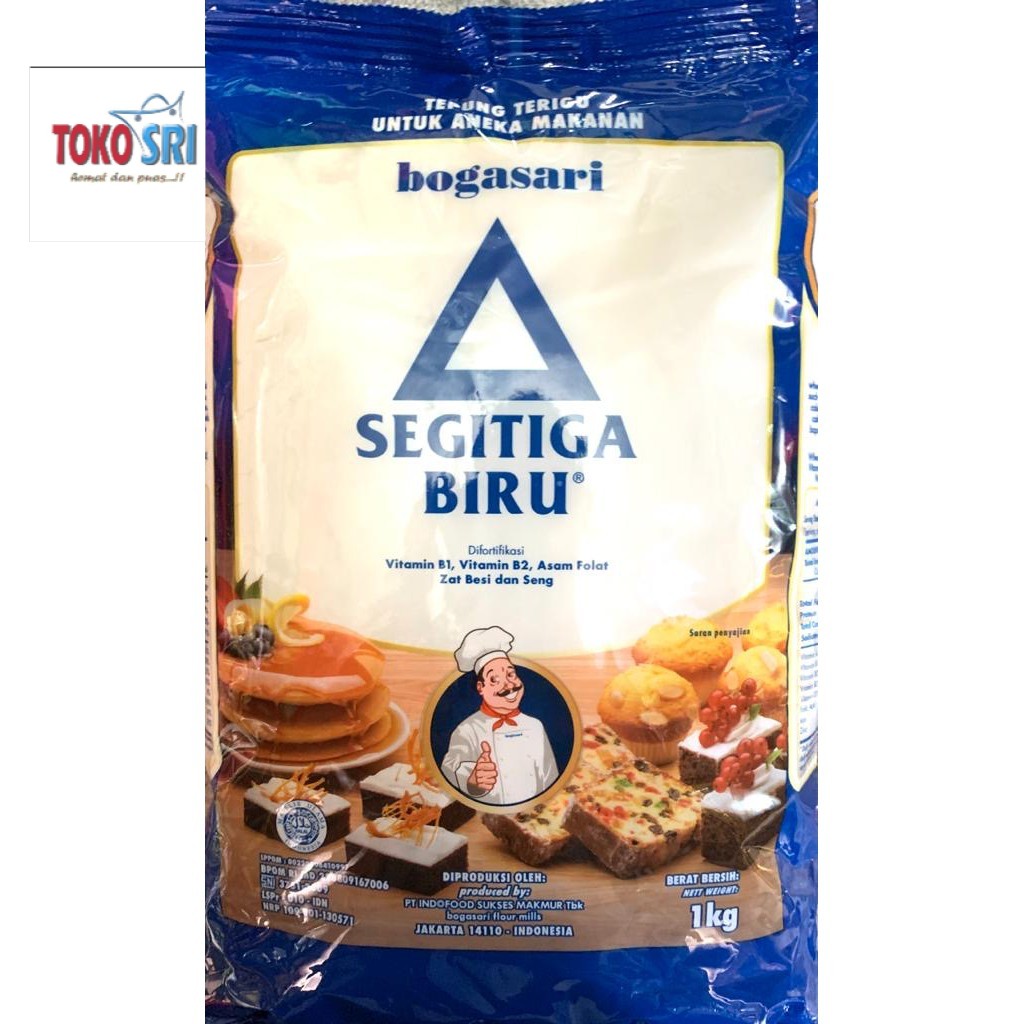 Jual Tepung Terigu Segitiga Biru Premium Kg Indonesia Shopee Indonesia