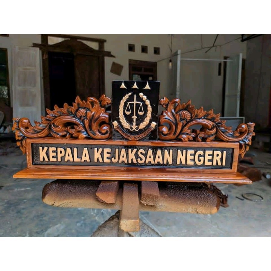 Jual Papan Nama Meja Kantor Kecamatan Shopee Indonesia