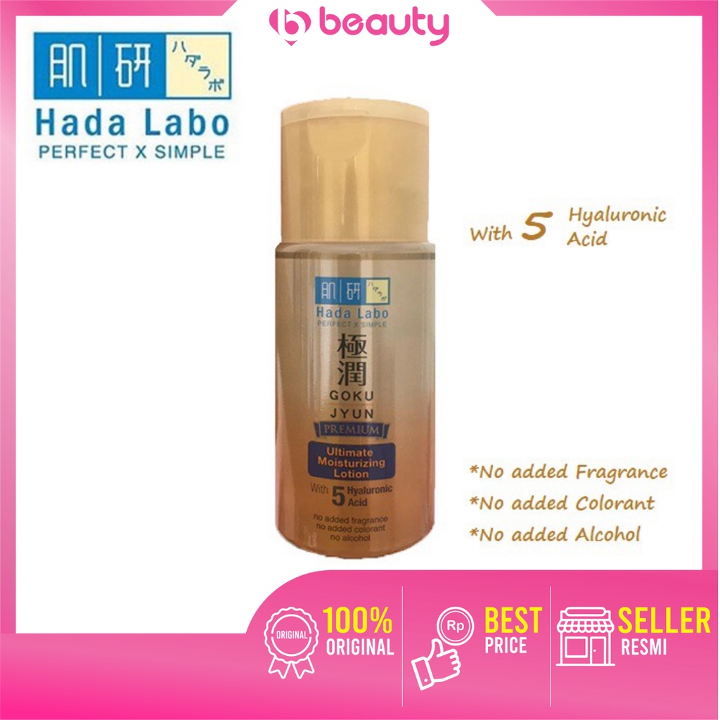 Jual Hada Labo Gokujyun Premium Ultimate Moisturizing Lotion Ml