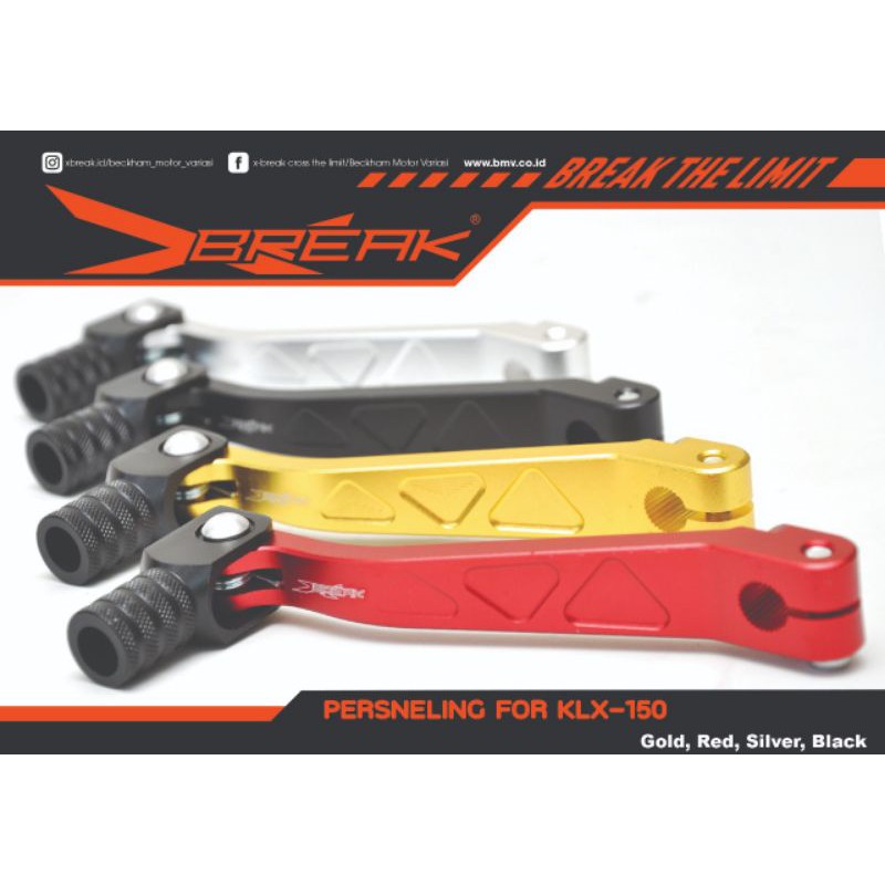 Jual TUAS PERSNELENG CUKIT X BREAK CRF 150 CNC Shopee Indonesia