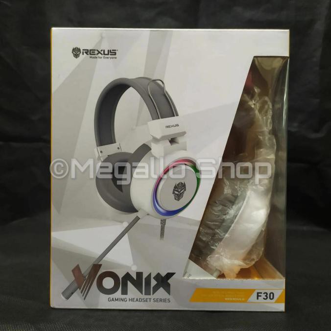 Jual Rexus Vonix F White Edition Gaming Headset Garansi Resmi Putih