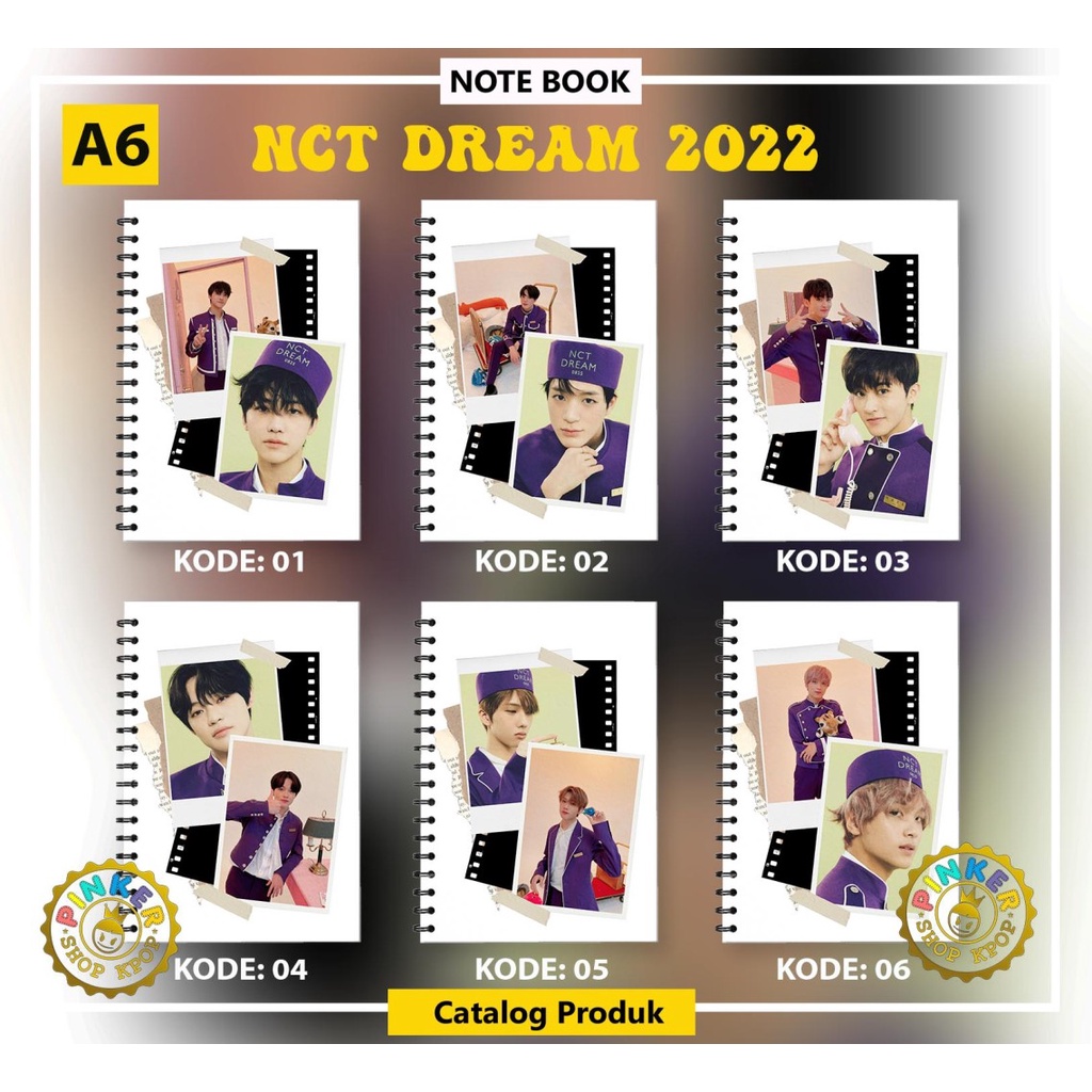 Jual Note Notebook A Nct Dream Season Greetings Jeno Jaemin