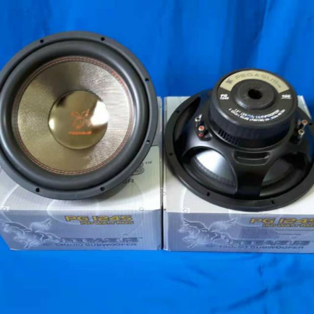 Jual Subwoofer Pegasus Pg Double Coil Magnet Besar Shopee Indonesia