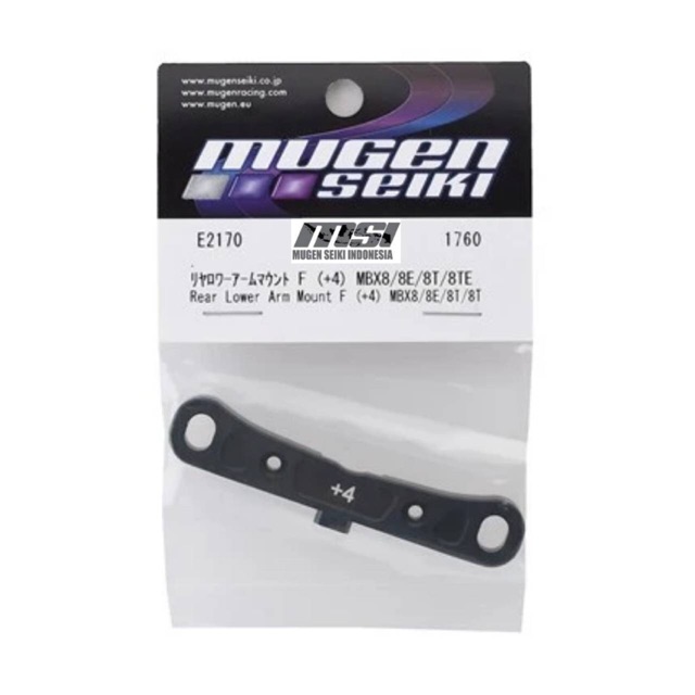 Jual MUGEN SEIKI E2170 REAR LOWER ARM MOUNT F 4 MBX8 8E 8T 8TE