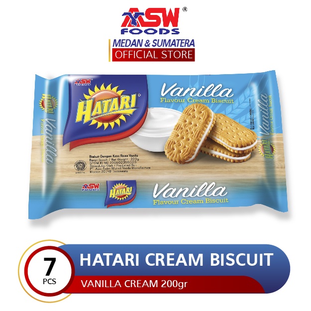 Jual Hatari Vanilla Cream 190 Gram Shopee Indonesia