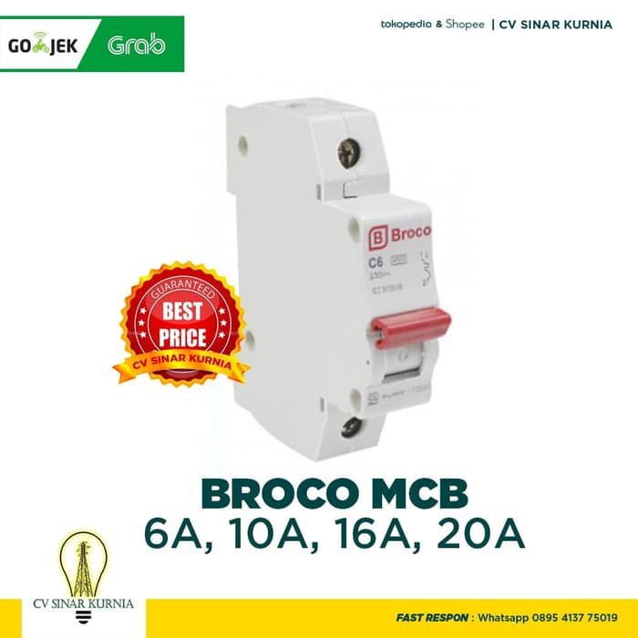 Jual Mcb Broco A A A A Broco Mcb Shopee Indonesia