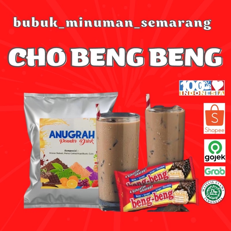 Jual Bubuk Minuman CHOCO BENG BENG Reguler 1kg Shopee Indonesia