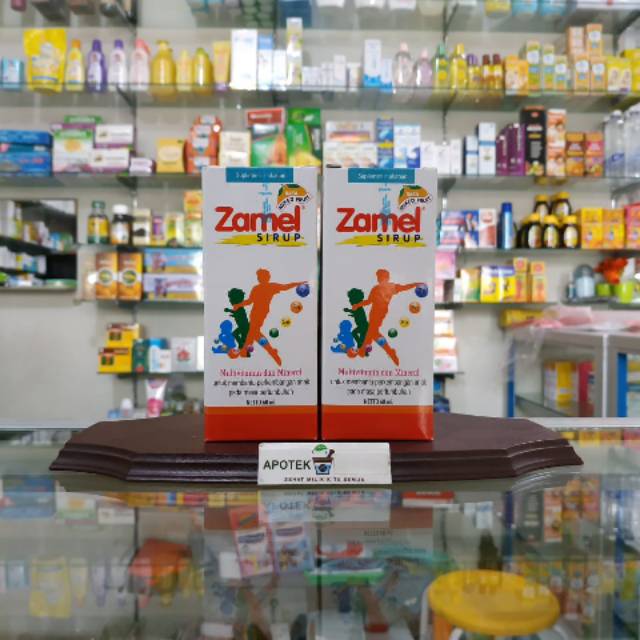 Jual ZAMEL SYRUP 60 ML 1 BOTOL Shopee Indonesia