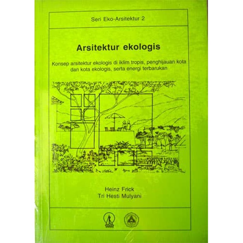 Jual Unik Buku Seri Eko Arsitektur 2 Arsitektur Ekologis Limited