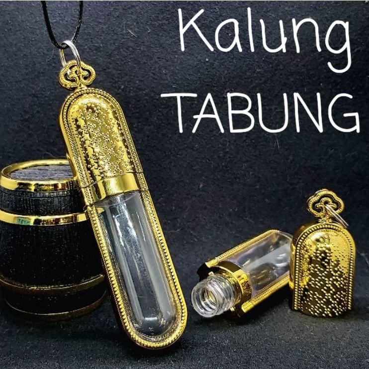 Jual Kalung Tabung Vintage Antik Emas Bening Simpan Obat Shopee Indonesia