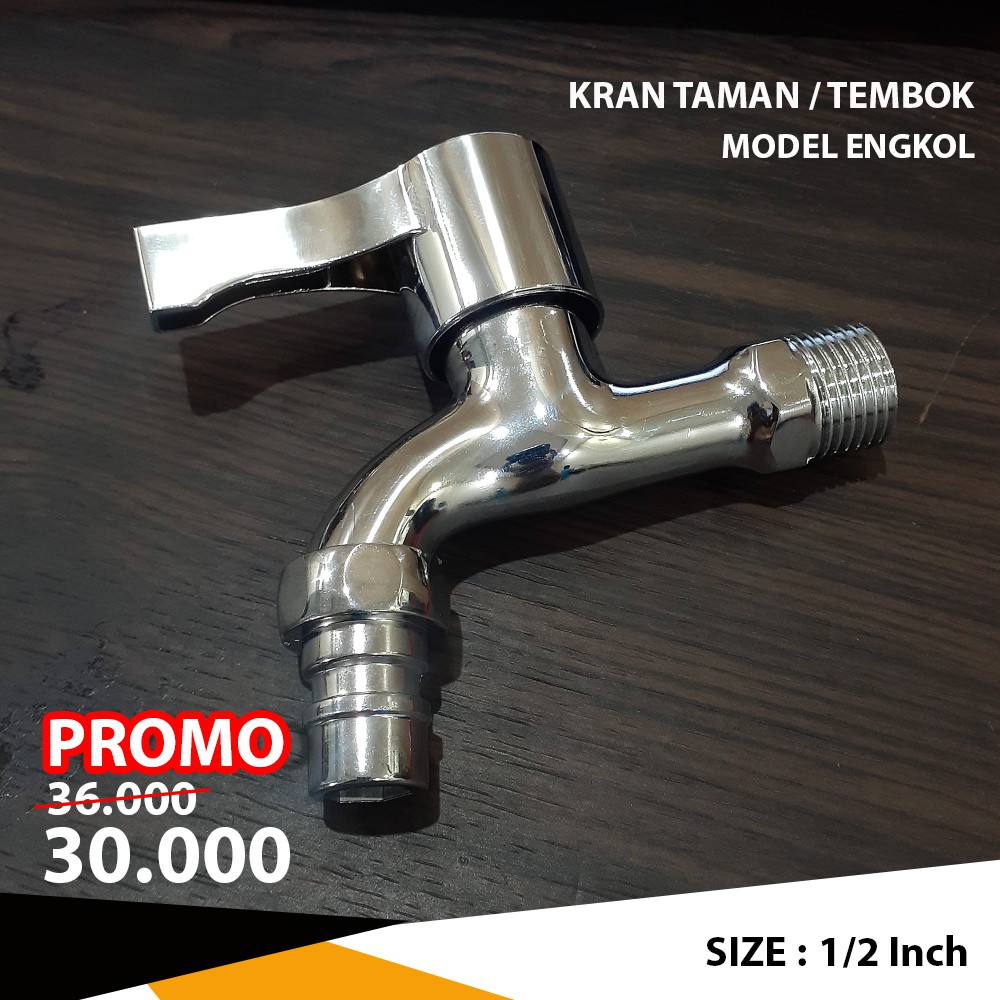 Jual Kran Air Taman Minimalis Engkol Keran Air Tembok Kamar Mandi