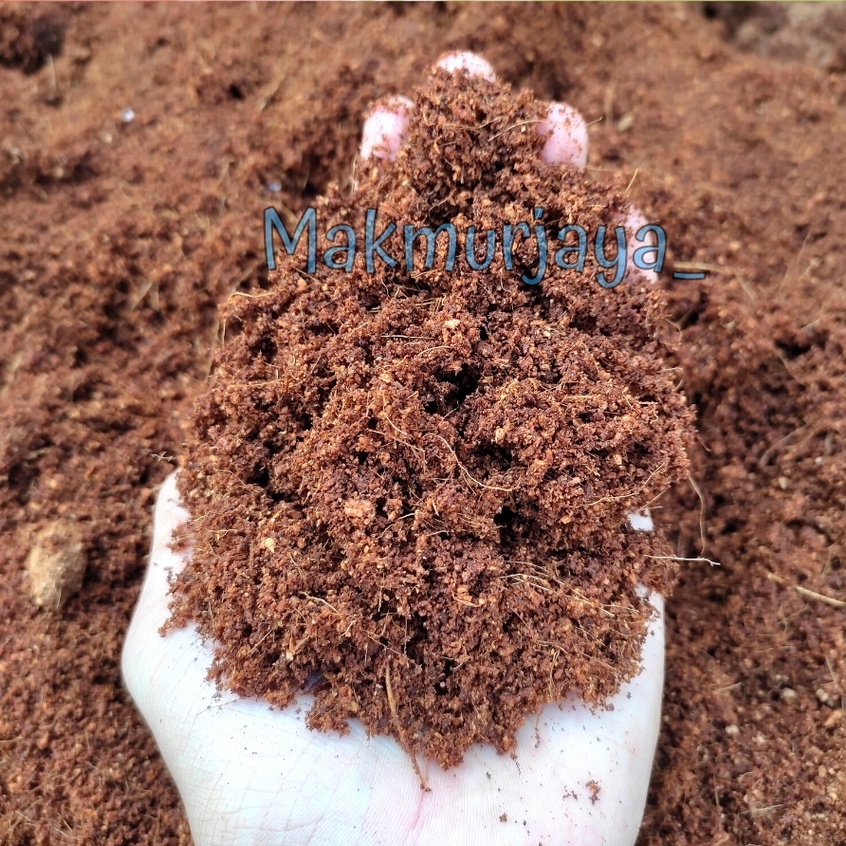 Jual Media Tanam Cocopeat Sabut Kelapa Kemasan Kg Media Hidroponik