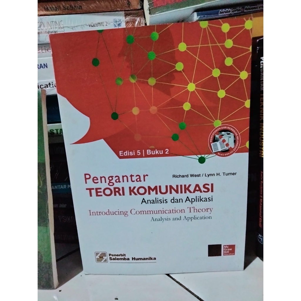 Jual Pengantar Teori Komunikasi Edisi 5 Buku 2 By Richard West Shopee