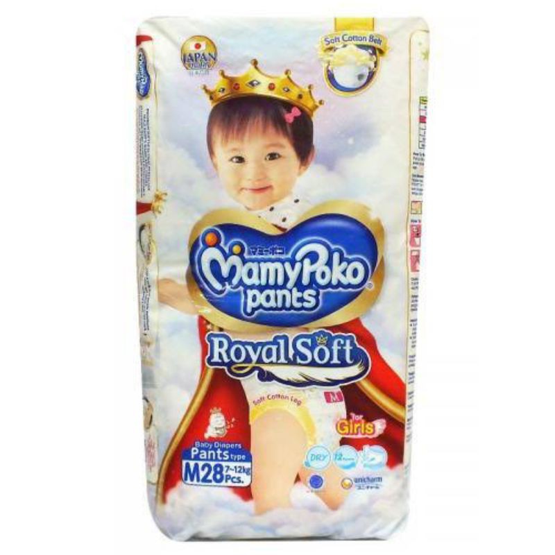 Jual Mamypoko Royal Soft Pant M Girl Shopee Indonesia