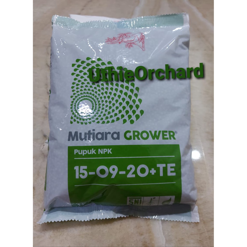 Jual Meroke Mutiara Grower Pupuk NPK 15 09 20 TE Kemasan Pabrik 1 Kg