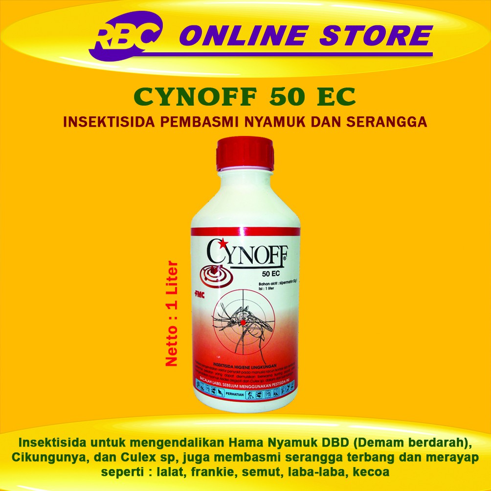 Jual Cynoff Ec Chemical Fogging Berdaya Basmi Cepat Terhadap Nyamuk