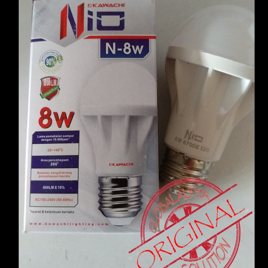 Jual Lampu Led Nio Watt Putih Kawachi Terang Awet Dan Hemat Energi