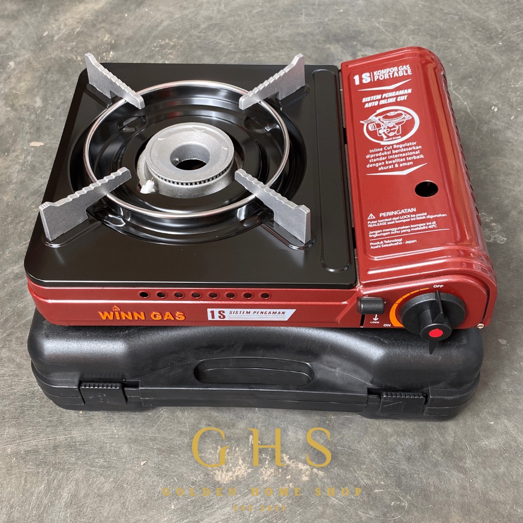 Jual Kompor Portable Winn Gas Kompor Masak Satu Tungku Stove Oven W