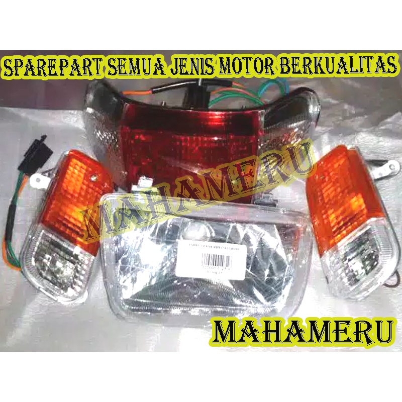 Jual REFLEKTOR LAMPU HONDA GRAND ASTREA LEGENDA FULL SETT LENGKAP DEPAN